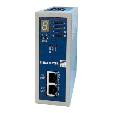 SIEB & MEYER 0362157A User manual