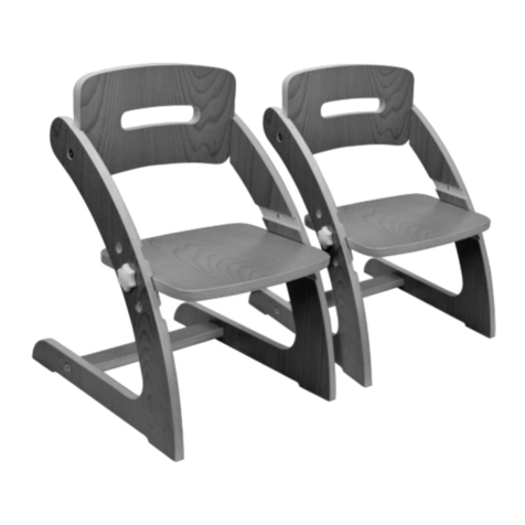 Little Partners GROW WITH ME CHAIR LP0800 Assembly Little Partners GROW WITH ME CHAIR LP0800 Assembly