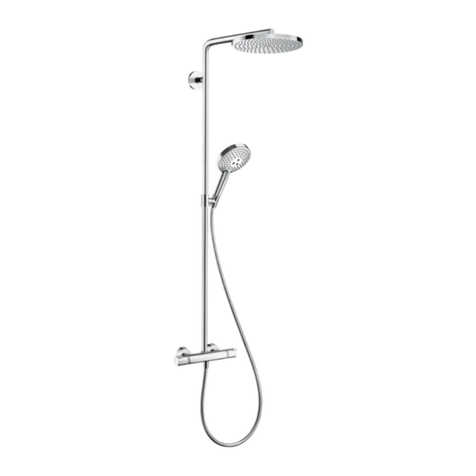 Hans Grohe Showerpipe 240 1jet P 27633000 Manual