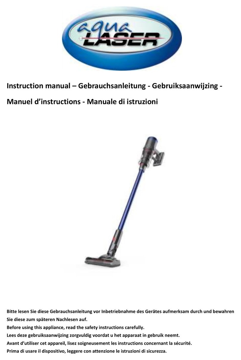 Aqua Laser Vac Pro instruction manual