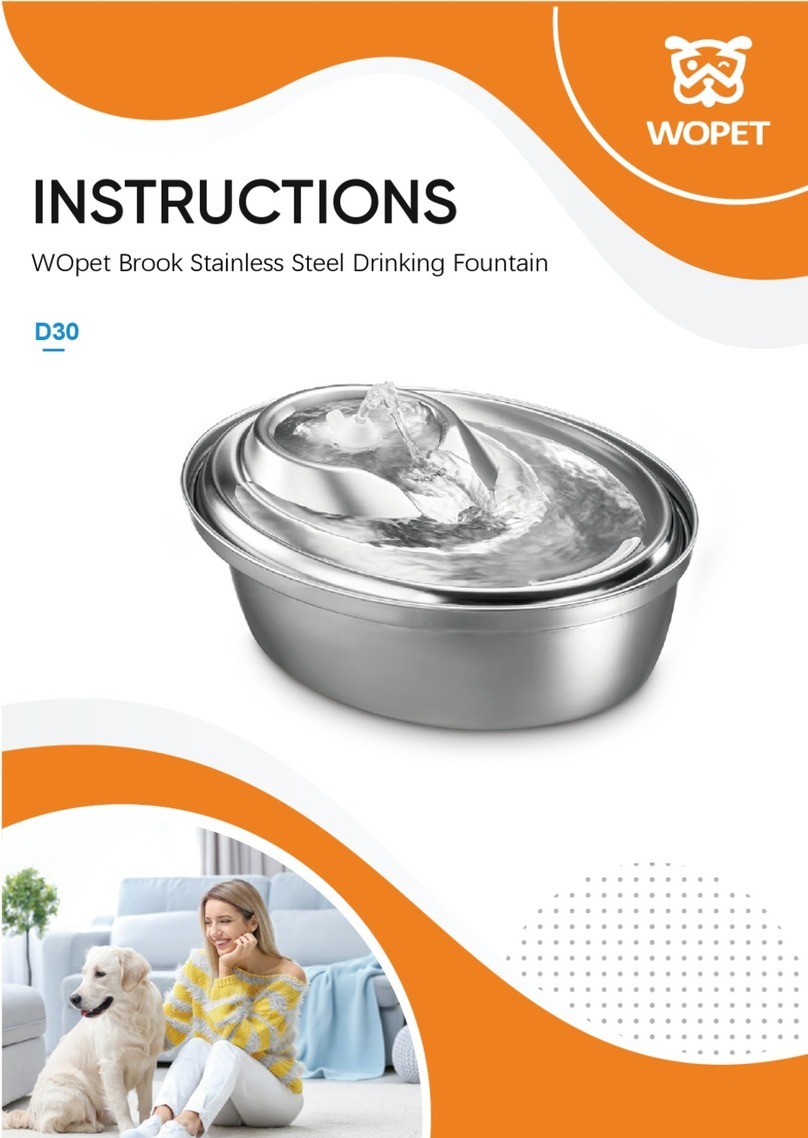 WOPET D30 User manual
