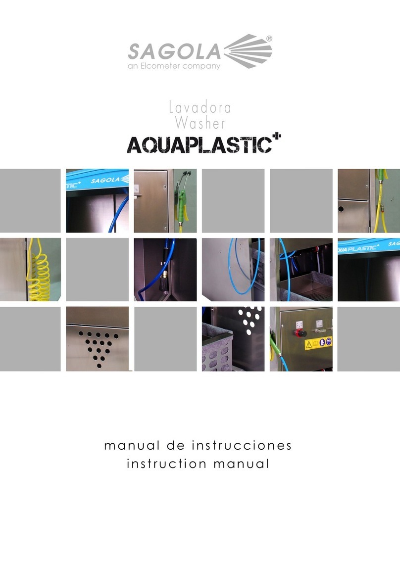 Elcometer SAGOLA AQUA PLASTIC PLUS instruction manual