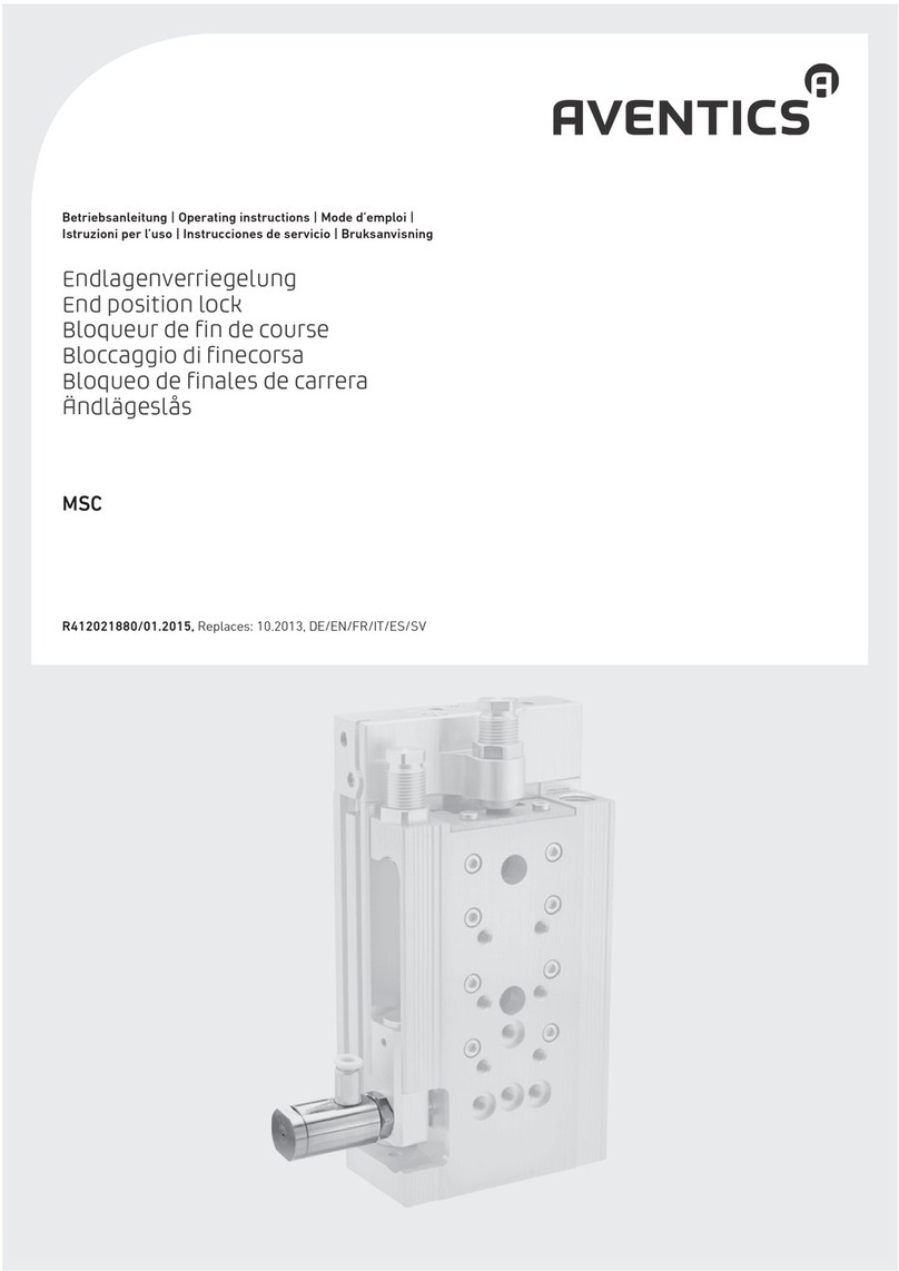 Aventics MSC operating instructions