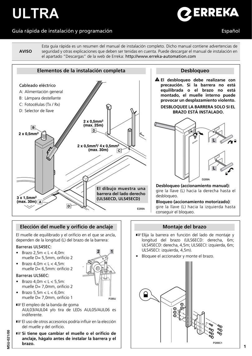 Gerreka ULTRA Operating instructions