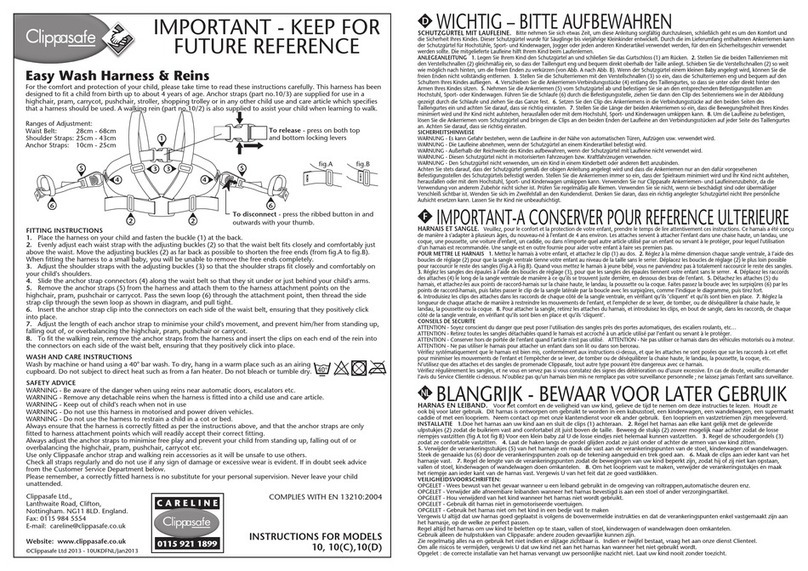 Clippasafe 10 instructions