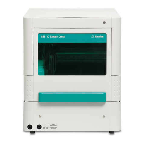 Metrohm 889 User manual