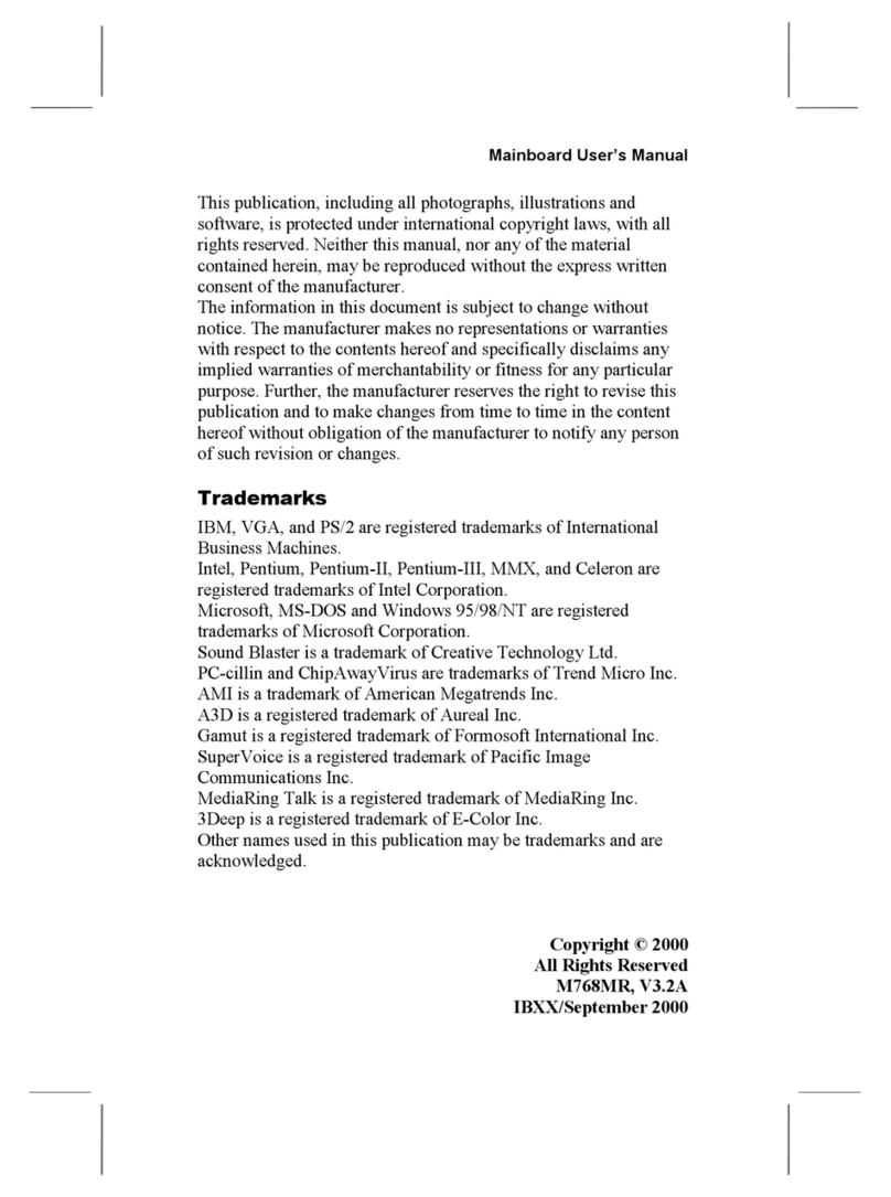 IBM M768MR user manual