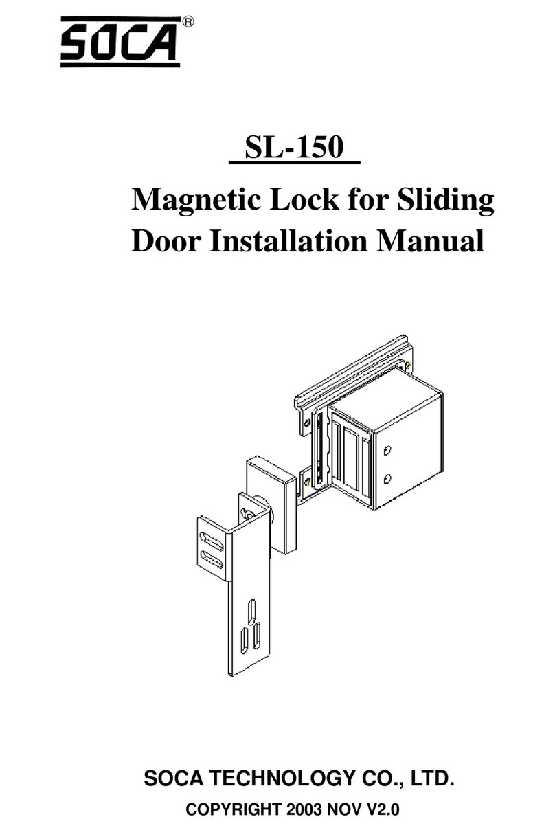 Soca SL-150 installation manual