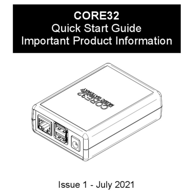 PolyVection CORE32 quick start guide