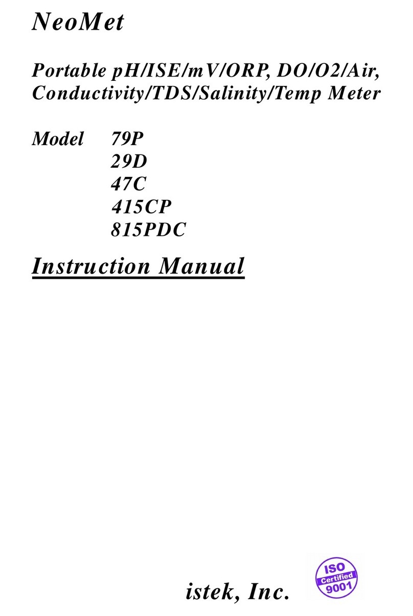 iSTEK NeoMet 79P instruction manual