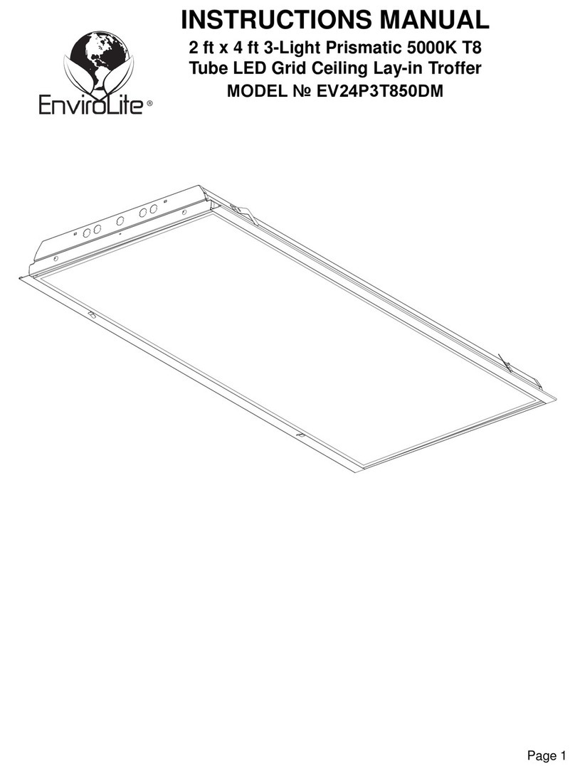 Envirolite EV24P3T850DM instruction manual