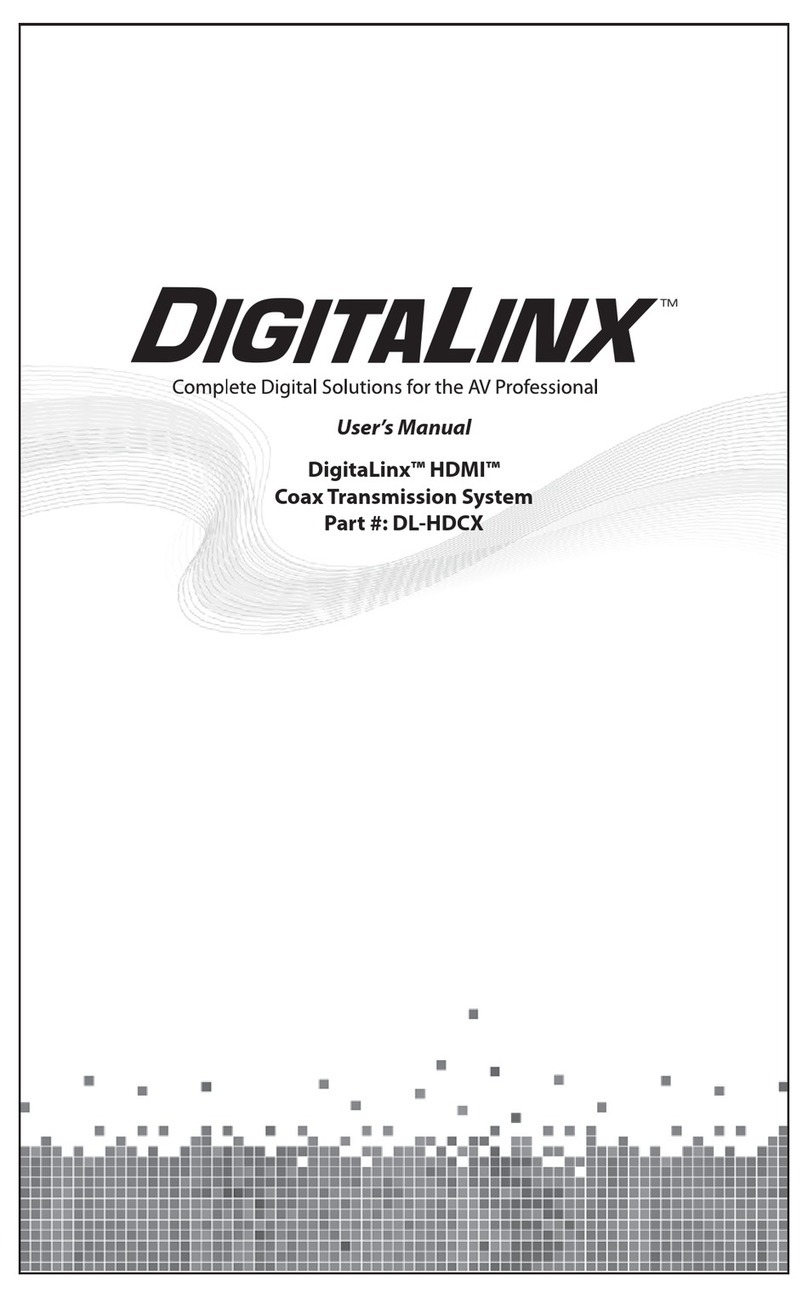 DigitaLinx DL-HDCX user manual