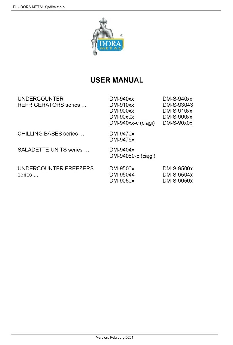 Dora Metal DM-940 Series user manual