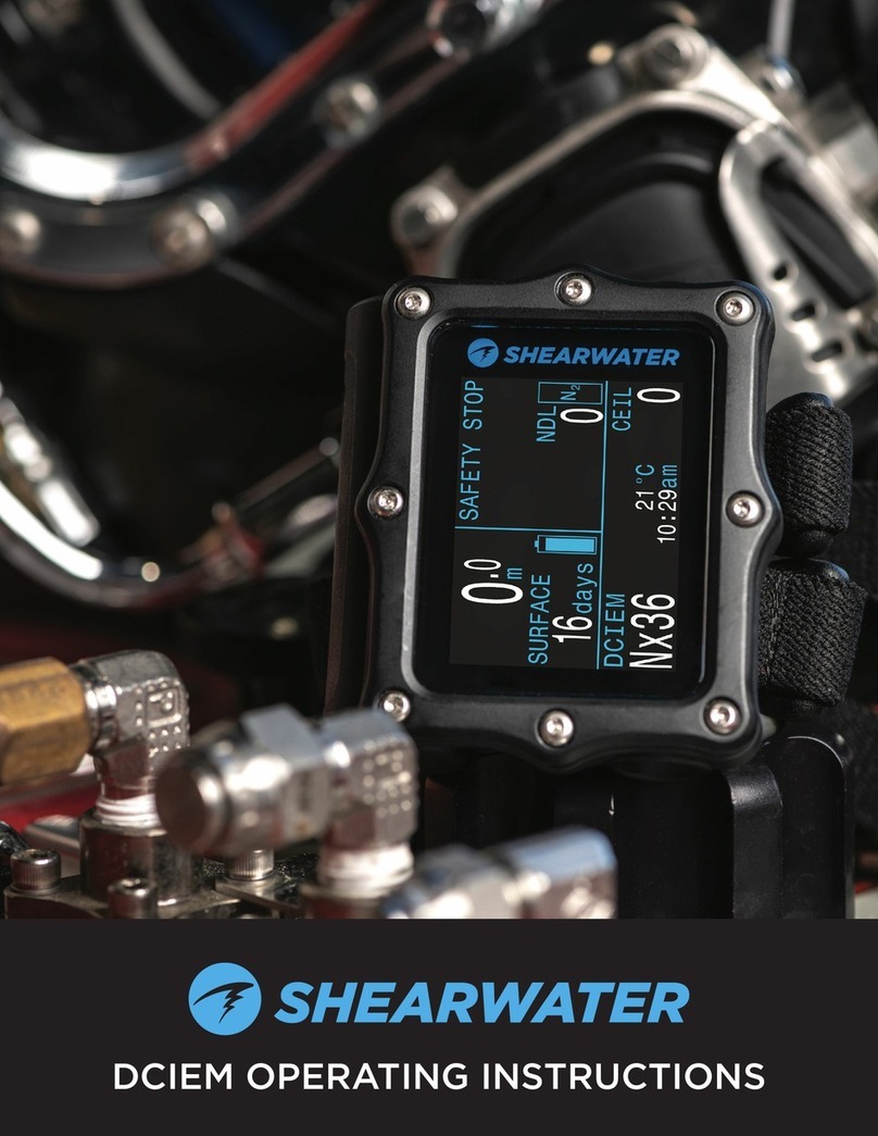Shearwater DCIEM User manual