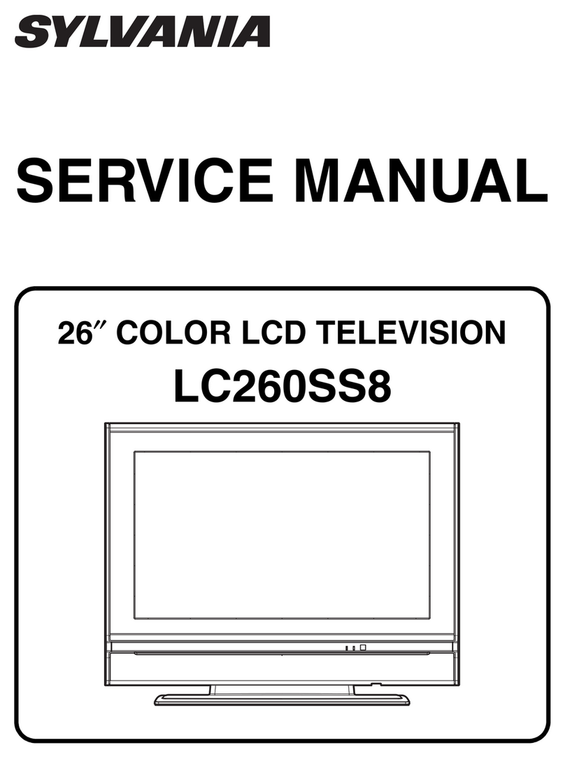 Sylvania LC260SS8 User manual