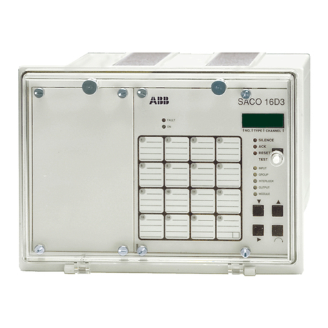 ABB SACO 16D3 User manual and technical description