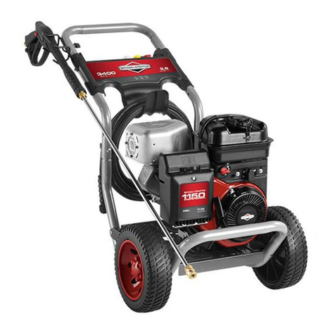 Briggs & Stratton 3400 MAX PSI User manual