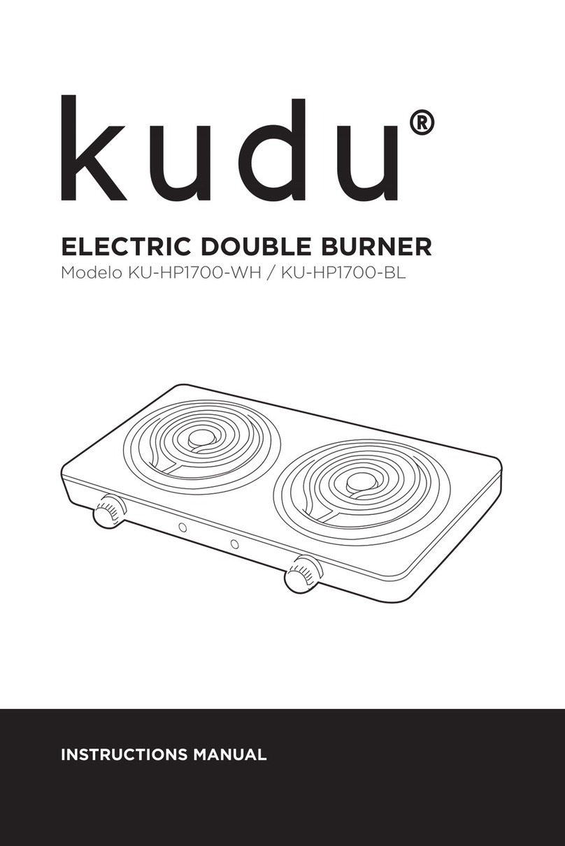 Kudu KU-HP1700-WH instruction manual