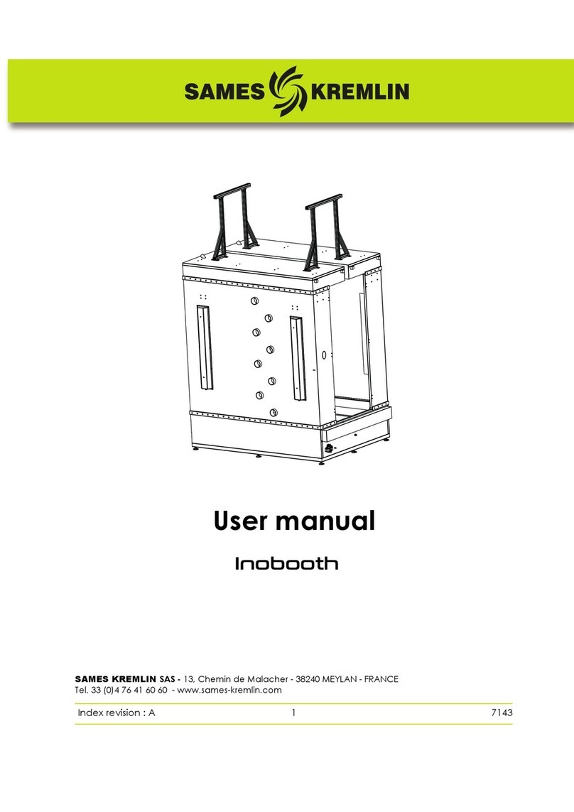 SAMES KREMLIN Inobooth user manual