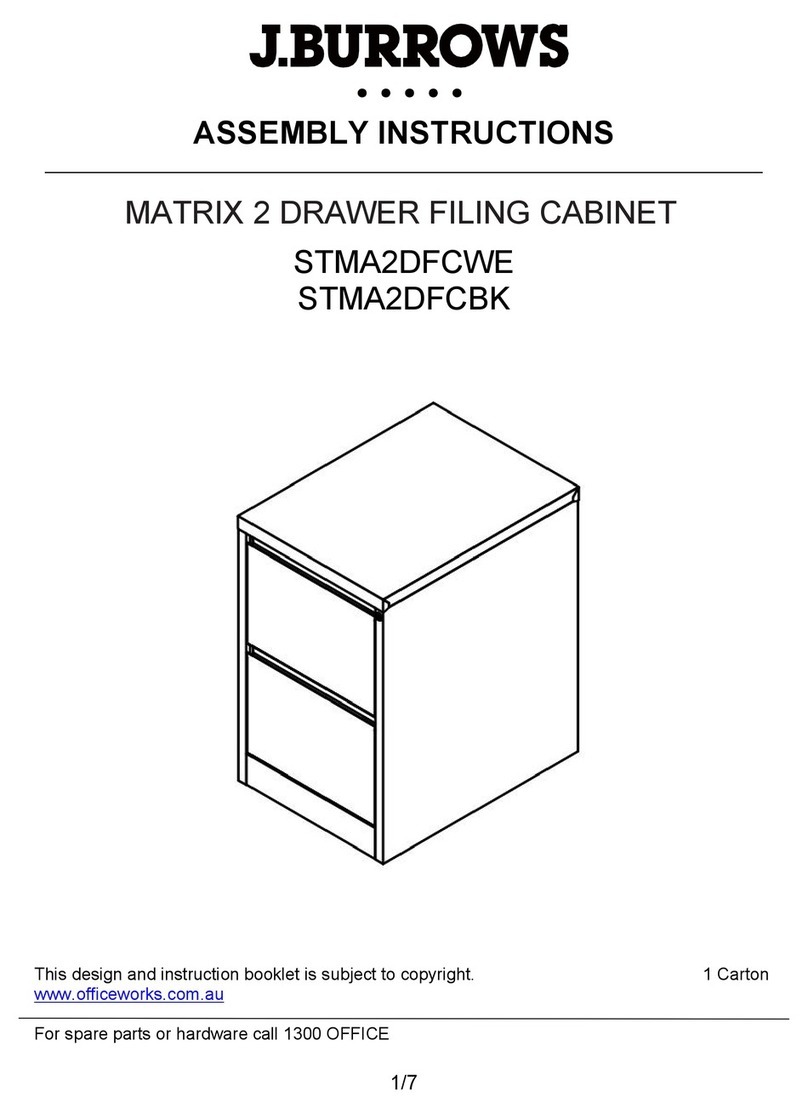 J.Burrows STMA2DFCWE Assembly instructions