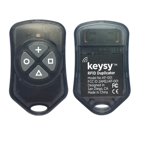 keysy KF-001 user manual