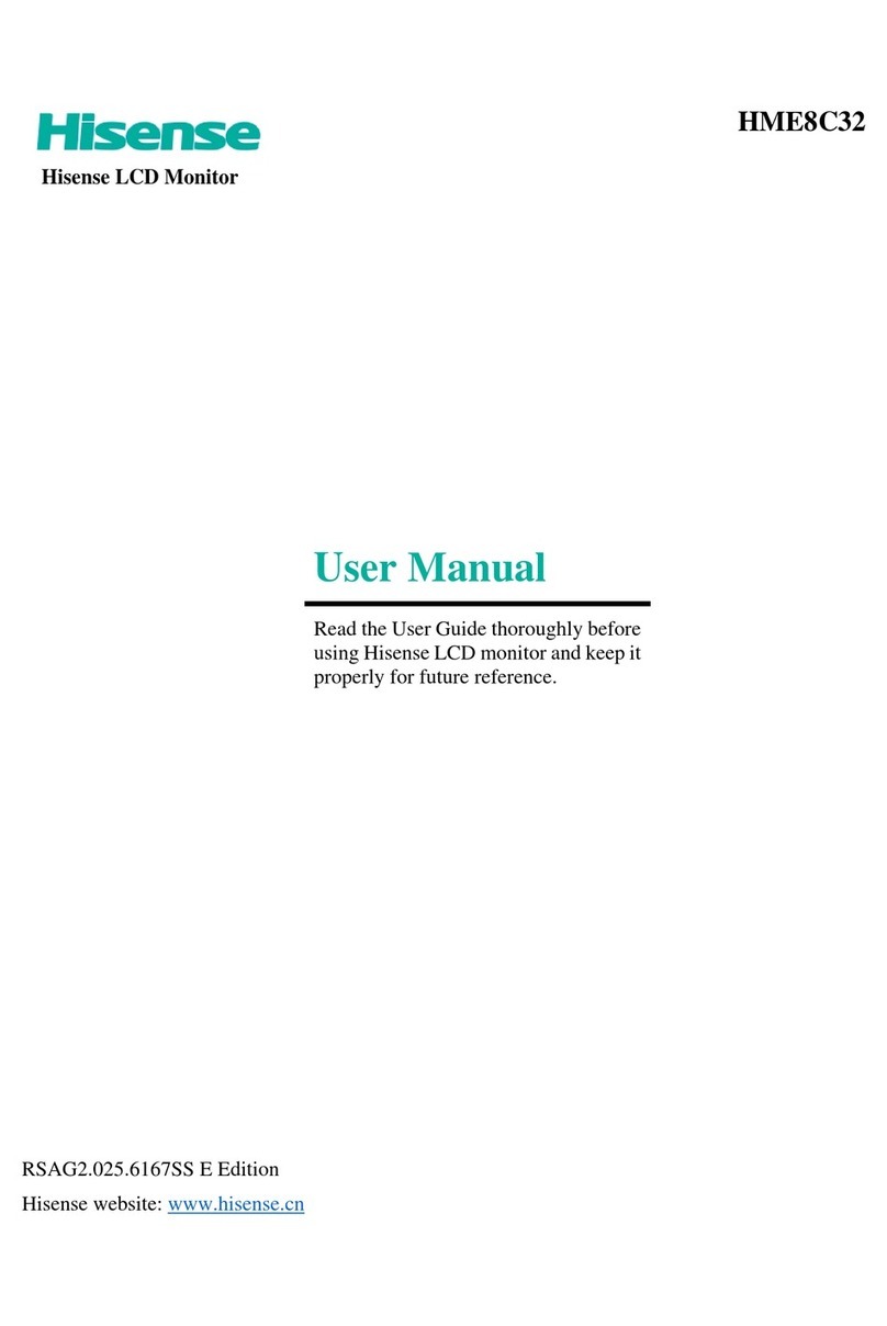 Hisense HME8C32 User manual