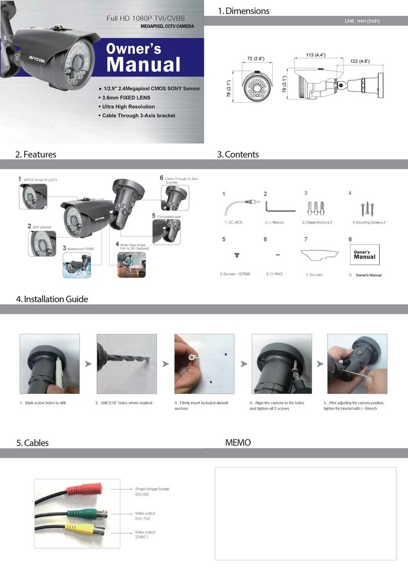AVYCON AVC-BT91FT owner's manual