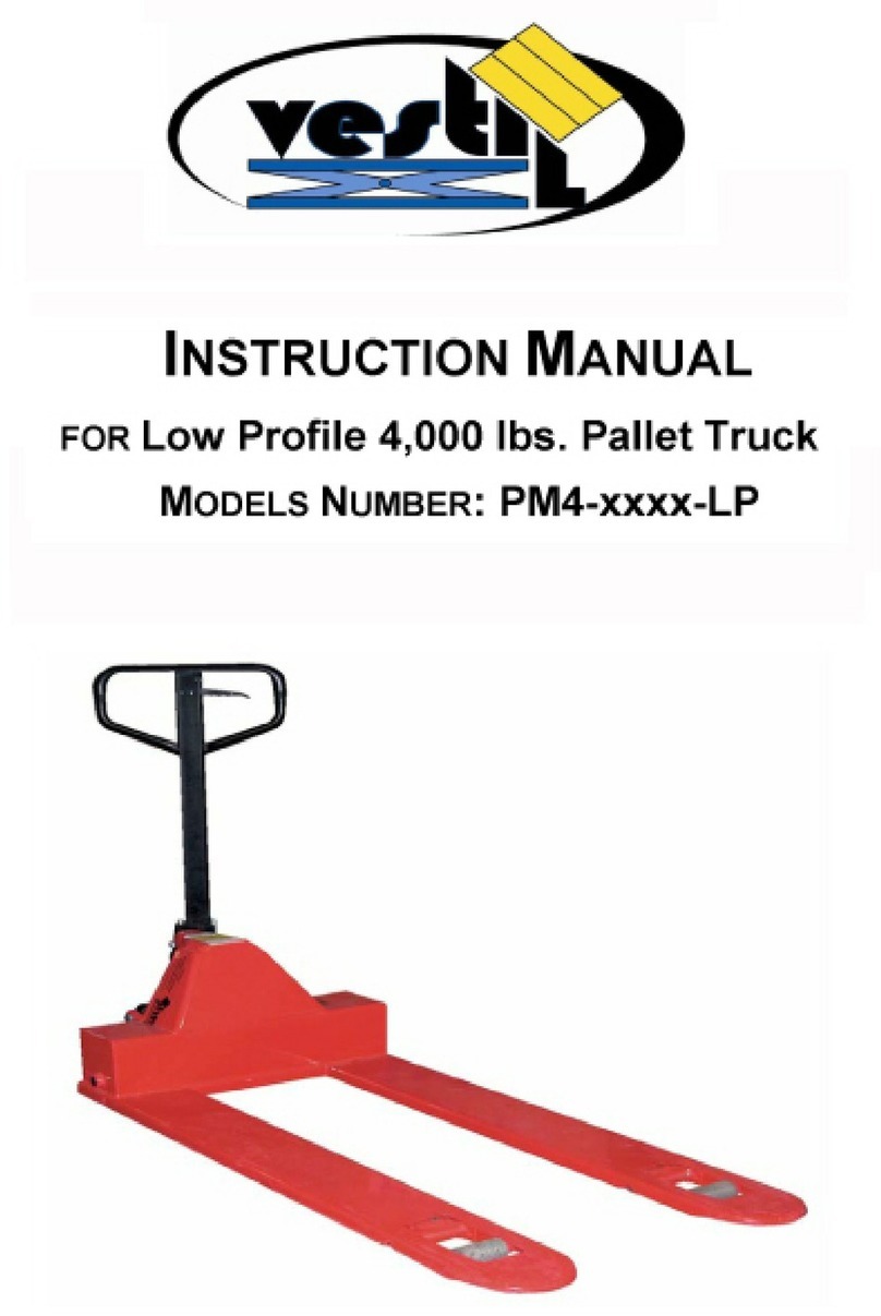 Vestil PM4-LP Series instruction manual