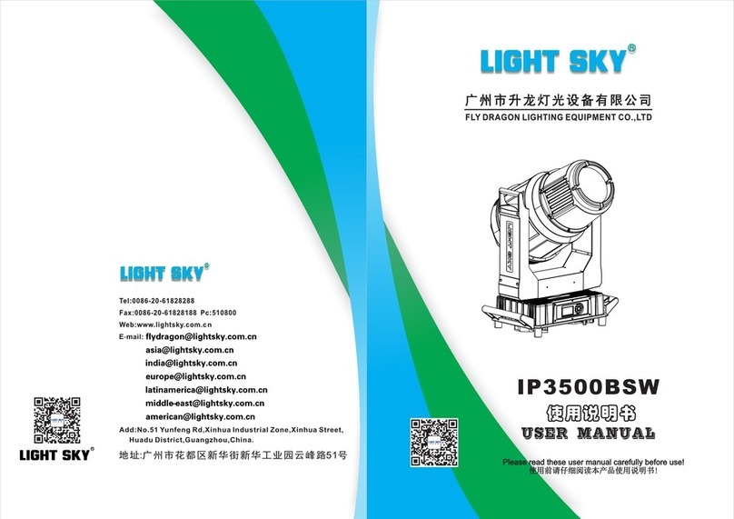 Light Sky IP3500BSW user manual