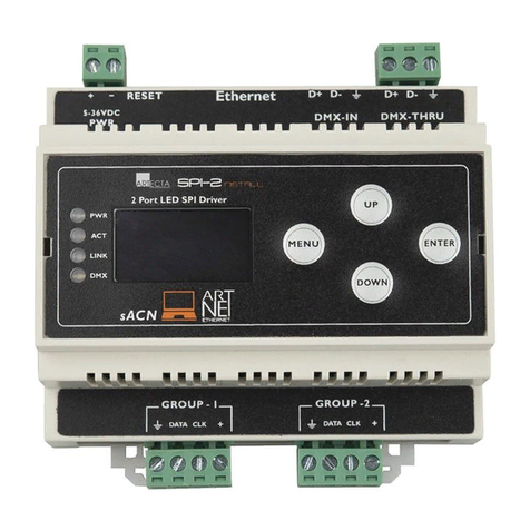Show Tec LED SPI-2 User manual