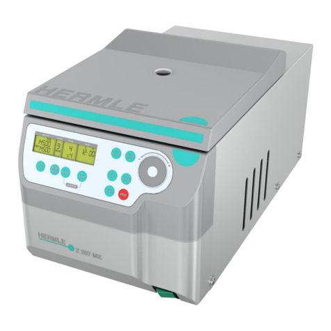Hermle Z 207 MK user manual