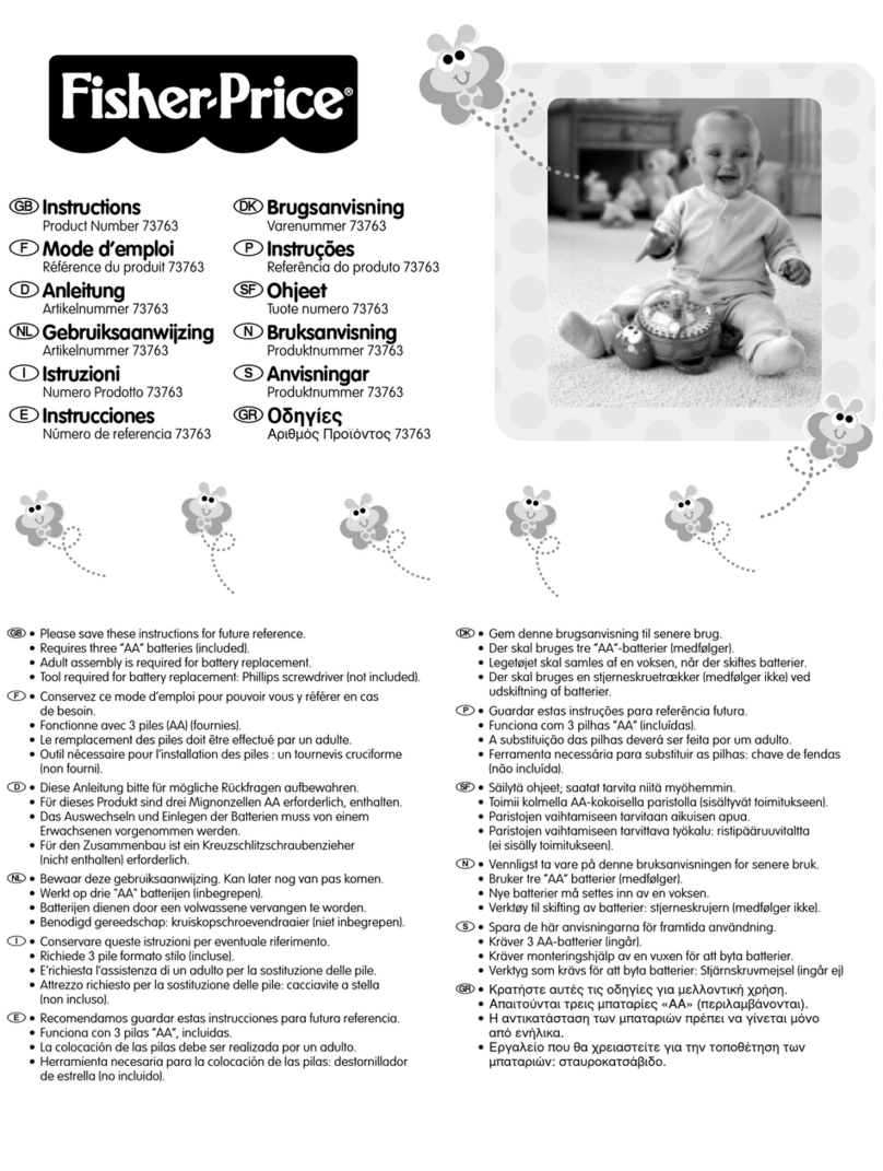 Fisher-Price 73763 User manual