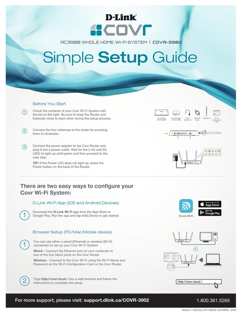 D-Link COVR-3902 User manual