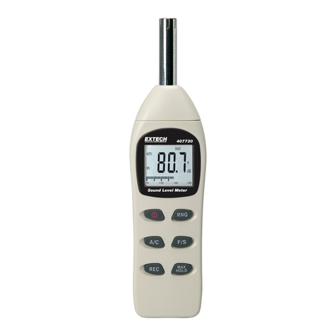 Extech Instruments 407730 User manual