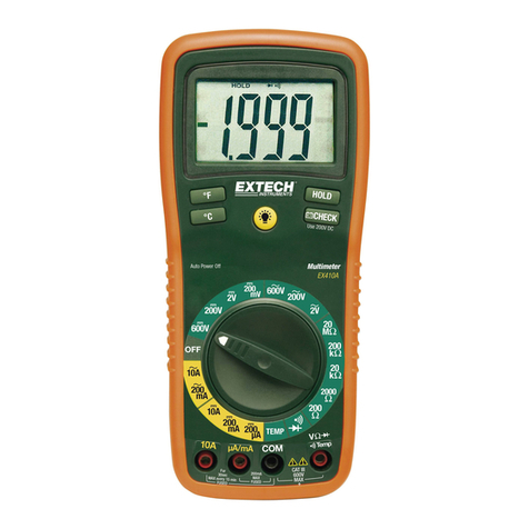 Extech Instruments EX410A user manual