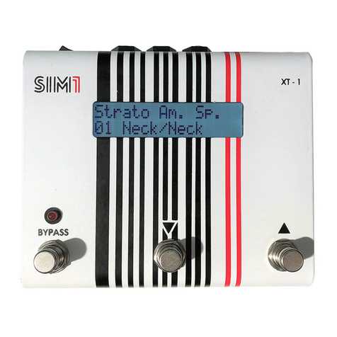 SIM1 XT-1 User manual