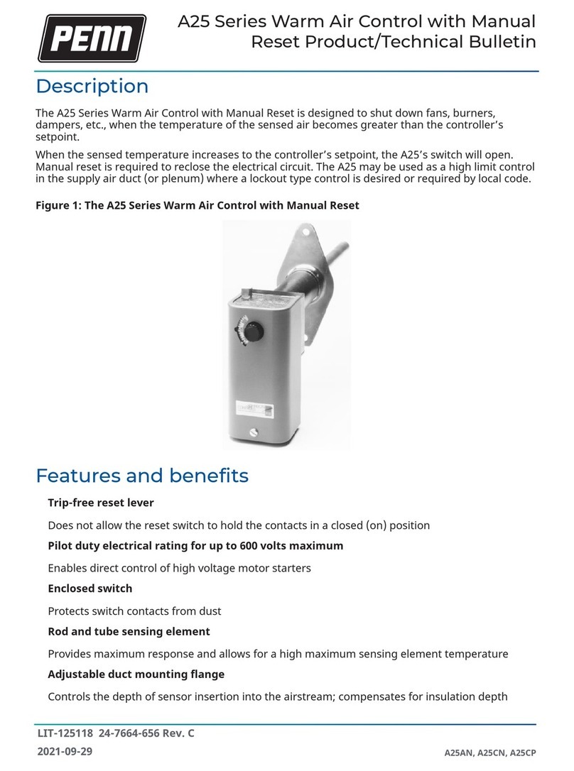 Penn A25 Series Service manual