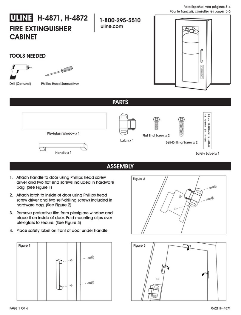 U-Line H-4871 manual