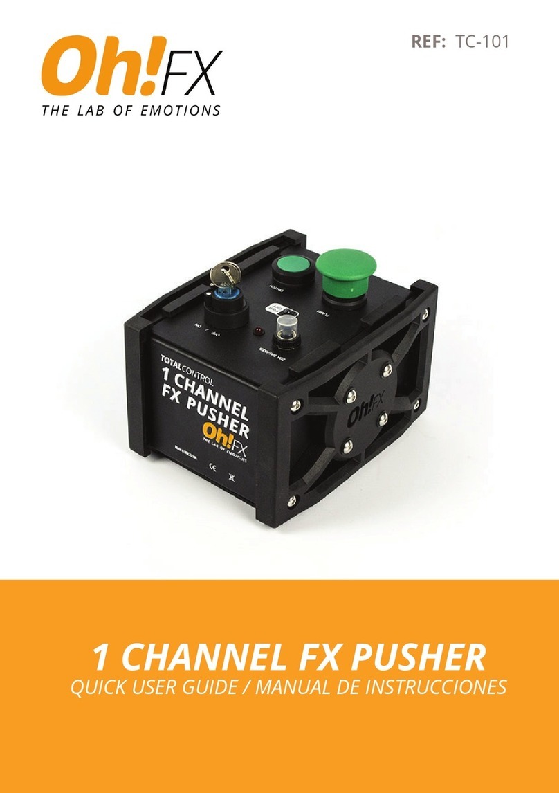 Oh!FX TC-101 Instruction manual