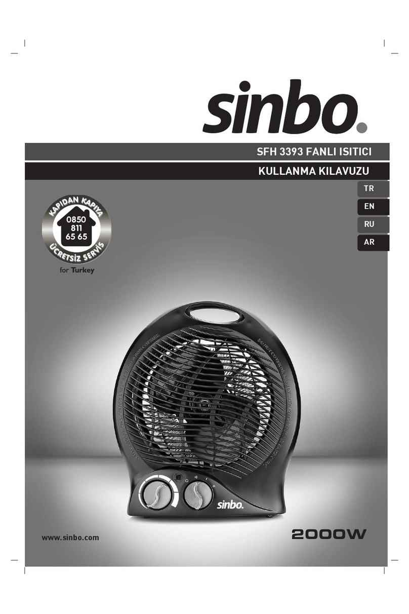 Sinbo SFH 3393 User manual