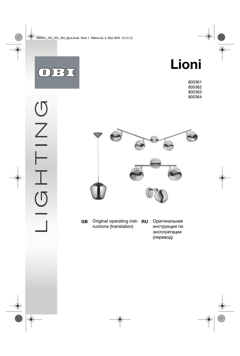OBI Lioni 800361 Original operating instructions