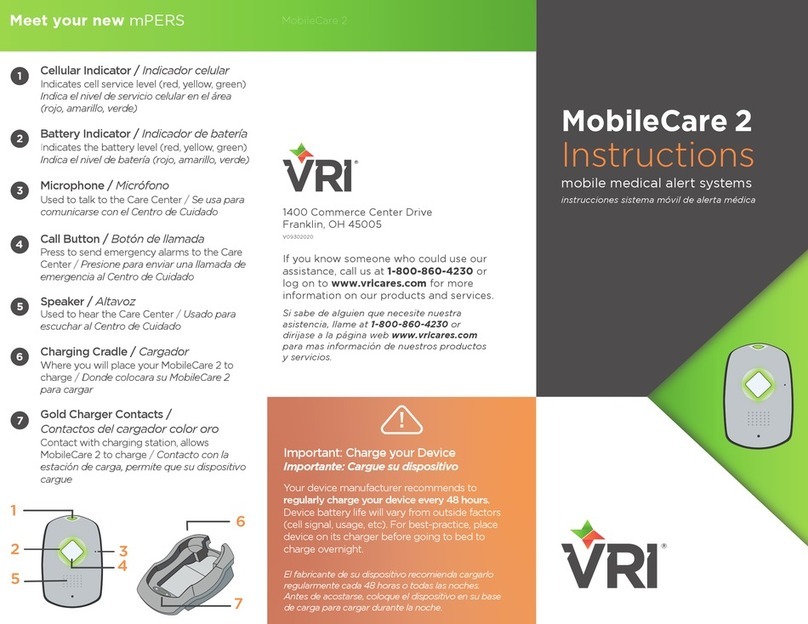 VRI MobileCare 2 instructions