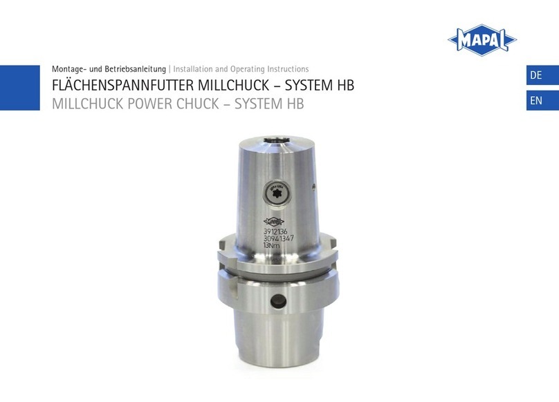 Mapal SYSTEM HB User manual