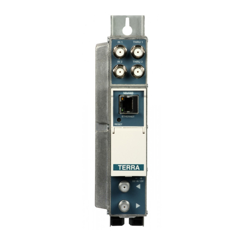 Terra TDX440 User manual