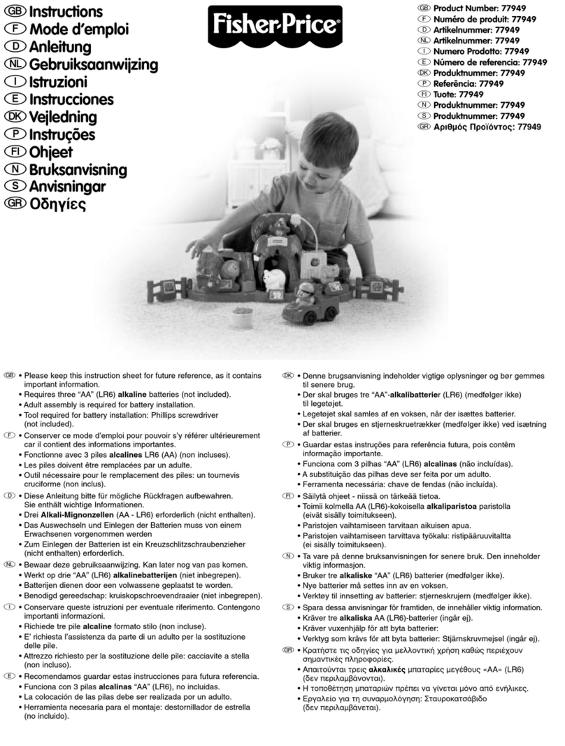 Fisher-Price 77949 instructions