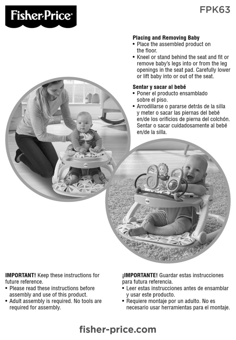 Fisher-Price FPK63 User manual