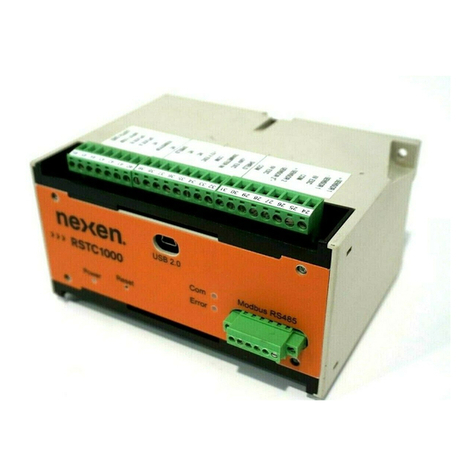 Nexen RSTC1000 user manual