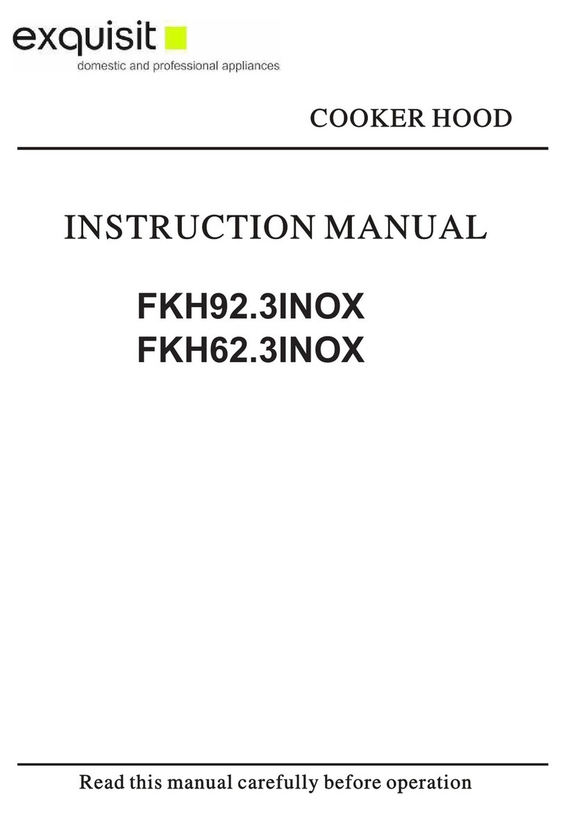 Exquisit FKH92.3INOX instruction manual