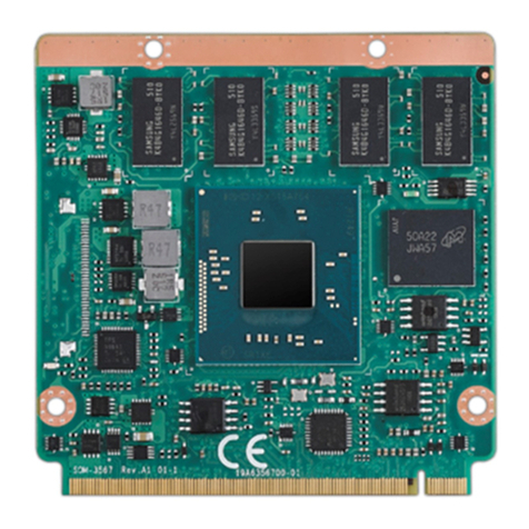 Advantech Qseven SOM-3567 user manual