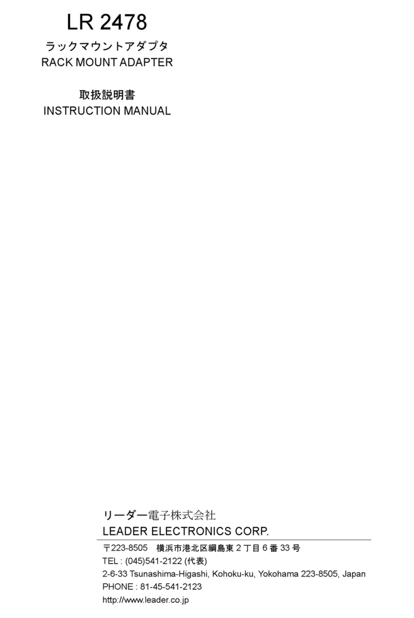 Leader Electronics Corp. LR 2478 instruction manual Leader Electronics Corp. LR 2478 instruction manual